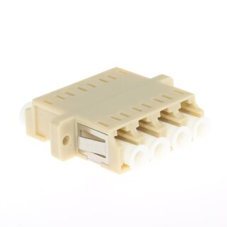 ECS skarvstycke LC quad OM1/OM2 beige Multimod